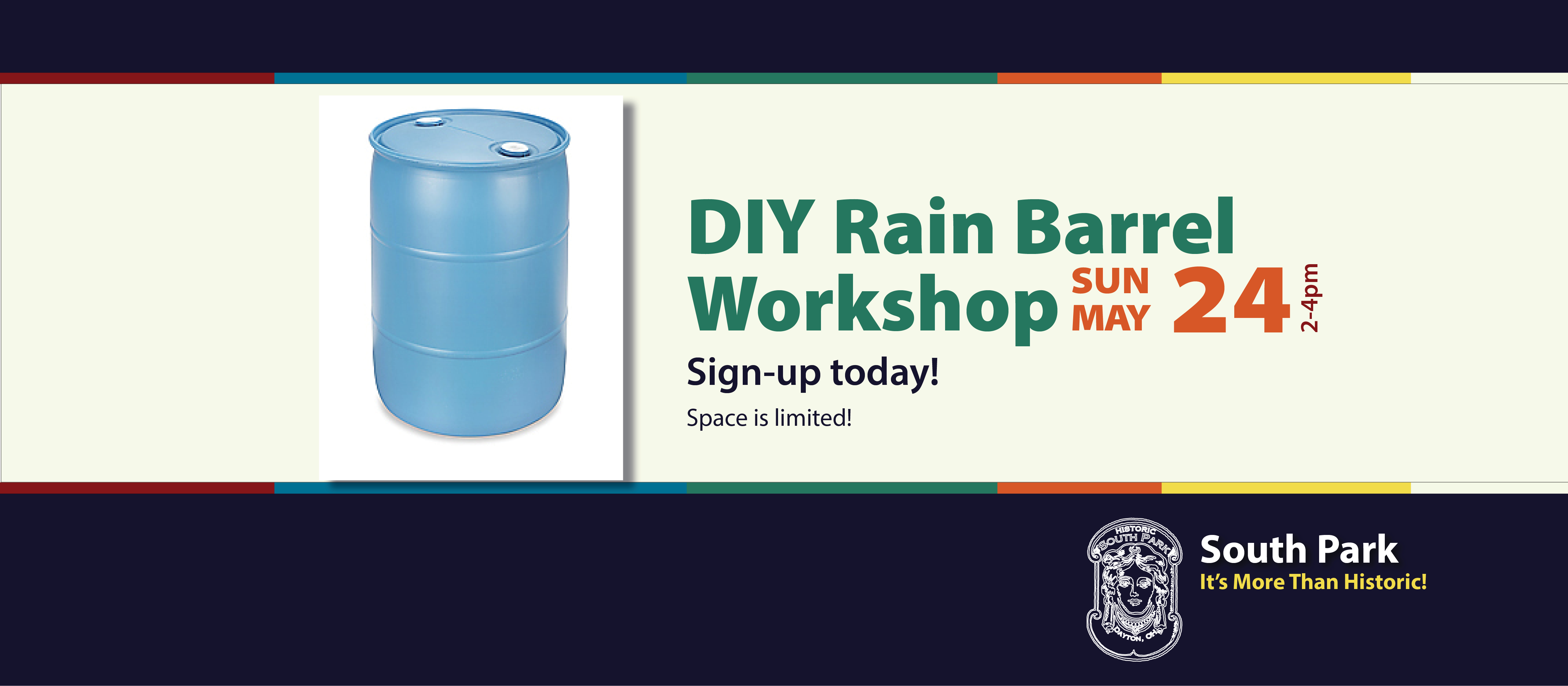2015 Historic South Park Rain Barrel Workshop