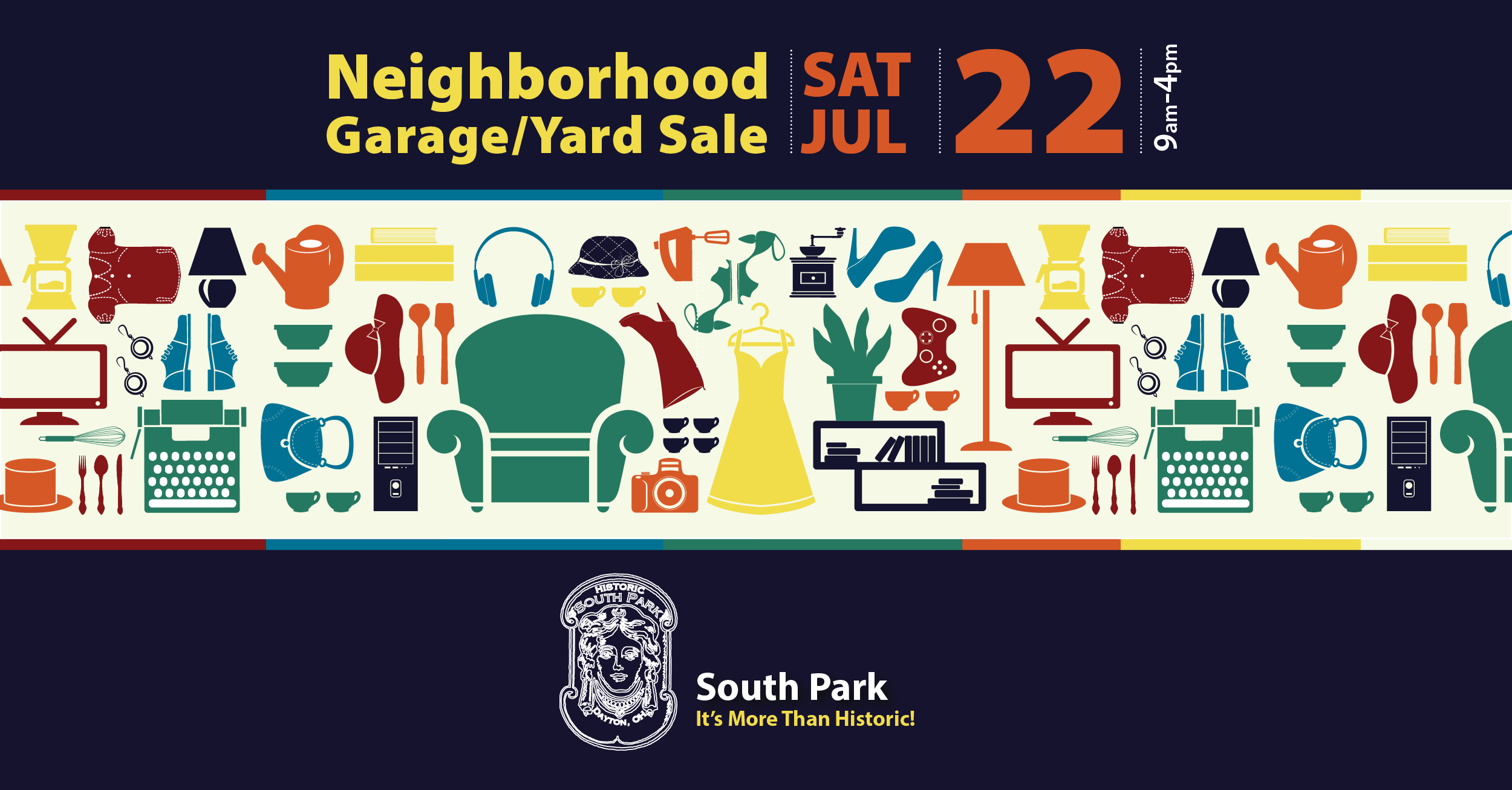 Neighborhood-Wide Garage/Yard Sale July 22 – Map Now Available